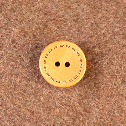 3367★  Round wooden two-eyed clothes decorative buttons men's and women's coats trench coats sweaters tops buttons high-end buttons