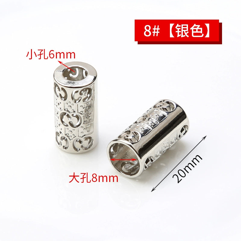 3545★ Suéter Sombrero Cuerda Hebilla Accesorios Ropa Pantalones Deportivos Cuerda Cordón Accesorios Chaqueta de Plumas Botón de Campana Botón