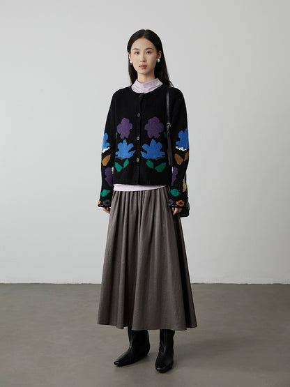 [Selección de corazón cómodo] Camisa clásica de cuatro colores con parte inferior de tencel fino de CAREMIND, top apilado de cuello semialto y corte entallado 