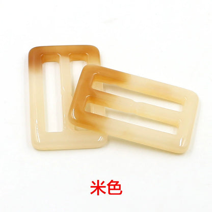 3528★  Resin belt button button men's and women's clothing coat trench coat backpack belt adjustment button day buckle accessories