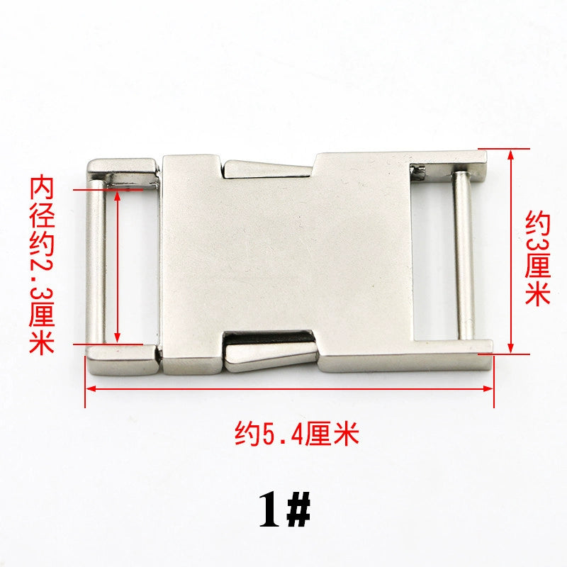 3526★ Hebilla de mochila con cierre de equipaje Hebilla de ajuste de bolsa Hebilla de herraje de metal Hebilla de accesorios para bolsa de cintura Hebilla de mochila