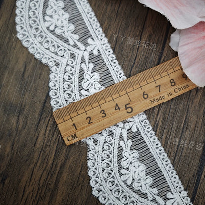 3822 Fil de coton en maille de haute qualité, broderie, ourlet, fleur, vêtements exquis, dentelle, bijoux de bricolage, matériel d'épissure de mariage