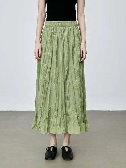 [Fragancia oscura] Chaleco sin mangas con textura de jacquard con patrón oscuro suave de CAREMIND, falda plisada estilo vacaciones 