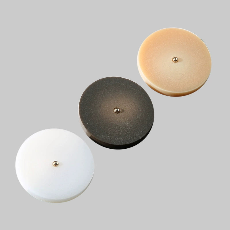 3281★  Round resin button top women's high-end large button coat trench coat versatile clothes suit buttons pajamas accessories