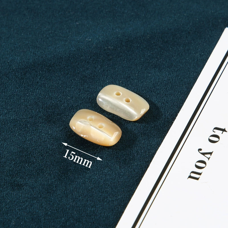 3341★  Shell shirt buttons high-end women's clothes cardigan shirt round buttons versatile children's baby buttons men