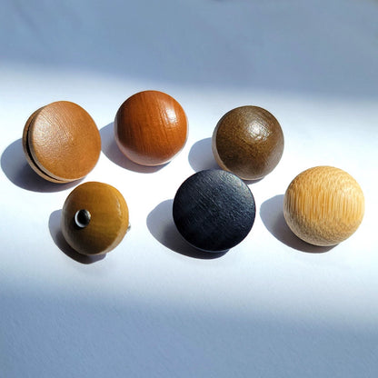 3342★  Natural wood bamboo button wood button button shirt cardigan decorative fashion men's and women's hair handmade DIY clothes buttons