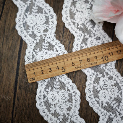 3824 Nouveaux accessoires de dentelle brodée en maille blanche DIY matériaux de tissu faits à la main vêtements pour enfants vêtements pour bébé Lolita