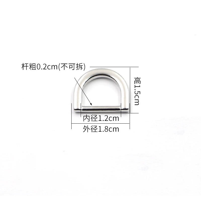 3518★ Botones para bolsos de mujer, accesorios para bolsos, tornillos, herrajes, hebillas metálicas DIY, tornillos, botones D, botones de ajuste, botones de herradura