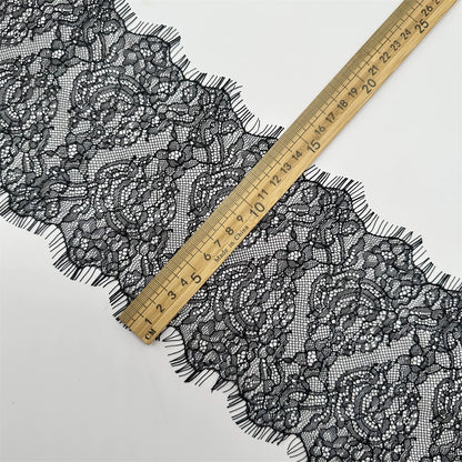 3758 Ancho 15CM Encaje de pestañas de alta calidad DIY Ropa Vestido de novia Ropa de cama Material de empalme decorativo