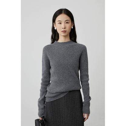 [Seamless series/turtleneck wool bottoming shirt] CAREMIND premium pure cashmere comfortable top autumn and winter