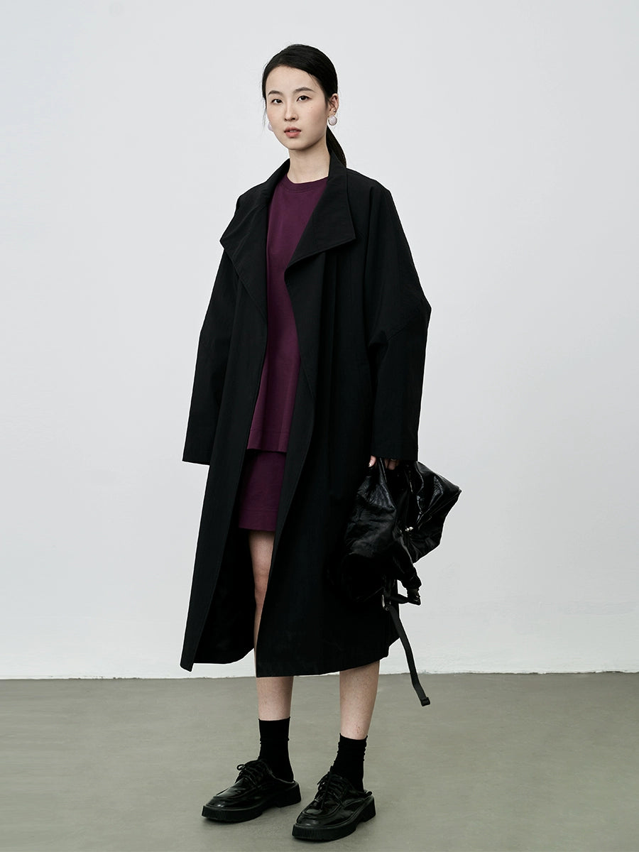 Conjunto de dos piezas de camiseta de algodón ajustada informal de verano con pantalón de cinco puntos y color morado ahumado de CAREMIND 