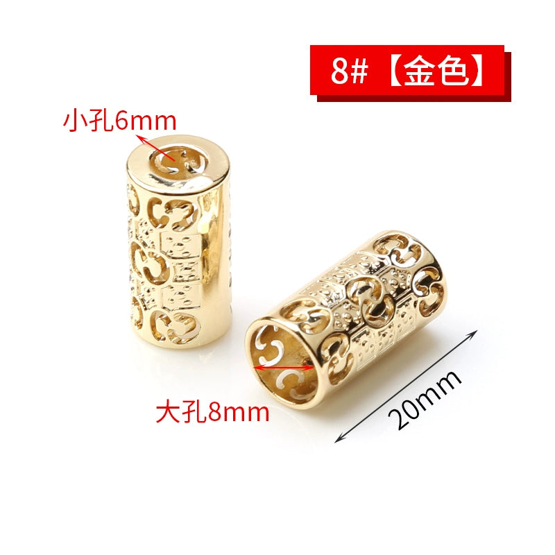 3545★ Suéter Sombrero Cuerda Hebilla Accesorios Ropa Pantalones Deportivos Cuerda Cordón Accesorios Chaqueta de Plumas Botón de Campana Botón