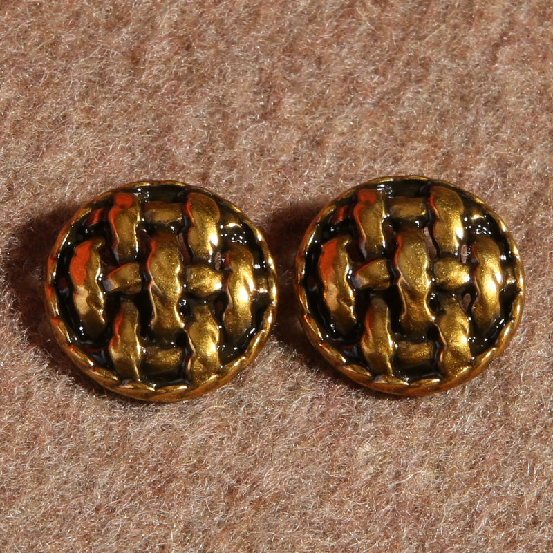 3243★  Bronze round clothes decorative buttons retro personalized high-end buttons accessories coat trench coat sweater jacket buttons