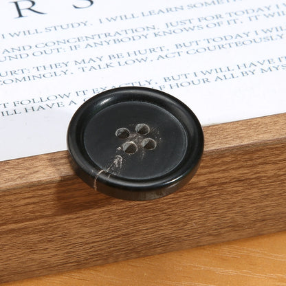 3463★ Botones de cuerno real para hombre, traje, chaqueta, pantalón, botones de alta gama, abrigo de cachemira para mujer, botones negros Daquan