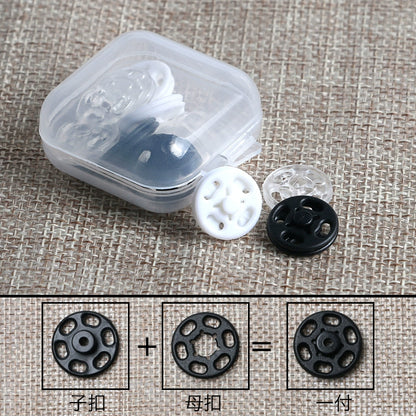 3482★ Botón oculto transparente Botón antiluz Botón pequeño invisible Botón de madre bebé Botón de ropa Botón de camisa
