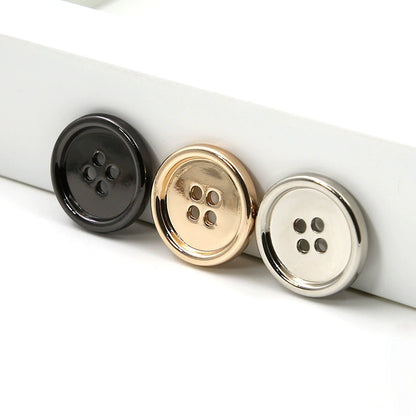 3389★  Replica necklace buttons Xiao Yi 11 four-eye button coat suit shirt accessories metal buttons