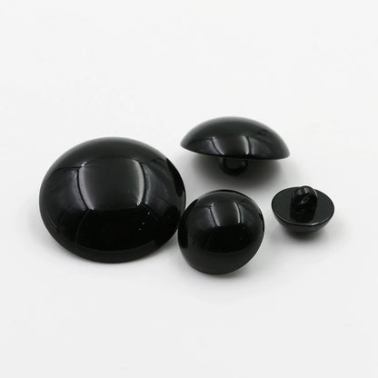 3264★  Black clothing sweater buttons bald mushroom buttons coat coat buttons small shirt clothes eye buttons