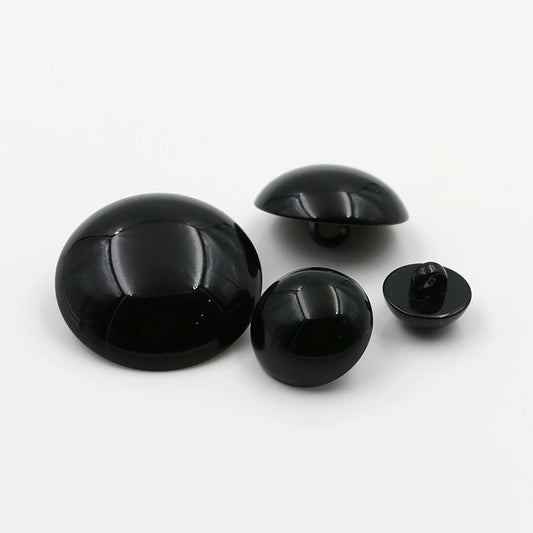 3264★  Black clothing sweater buttons bald mushroom buttons coat coat buttons small shirt clothes eye buttons