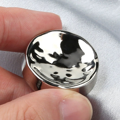 3430★ Botones de abrigo de metal en forma de cuenco, botones decorativos de gabardina de cachemira de lana gruesa, botones pequeños de abrigo versátiles de moda para mujer