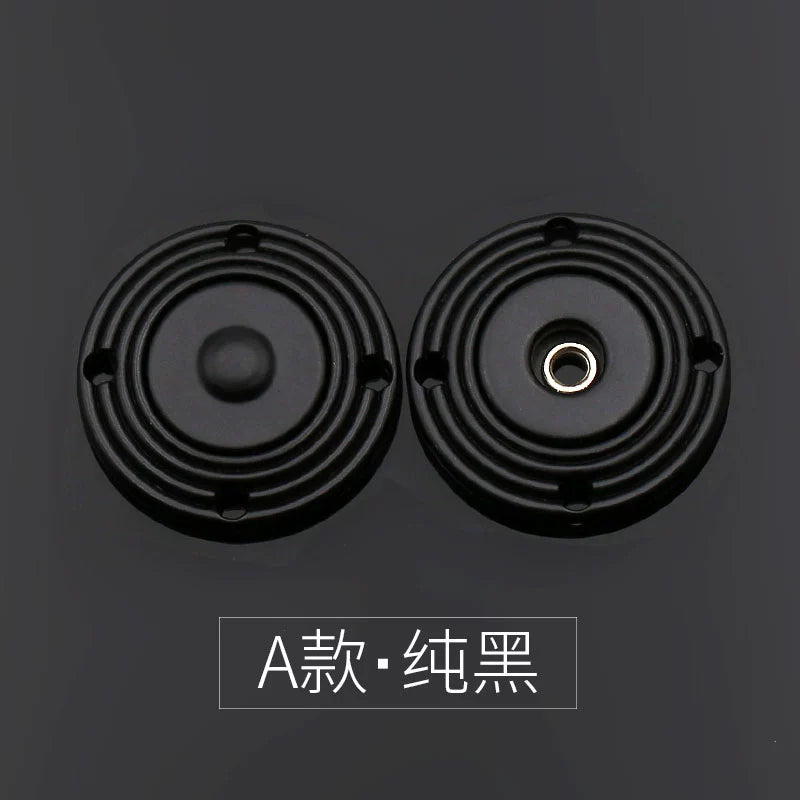 3476★ Abrigo con botón oculto y botón a presión redondo para mujer, gabardina con botones de lana de visón y cachemira, botones de lana para niño y madre