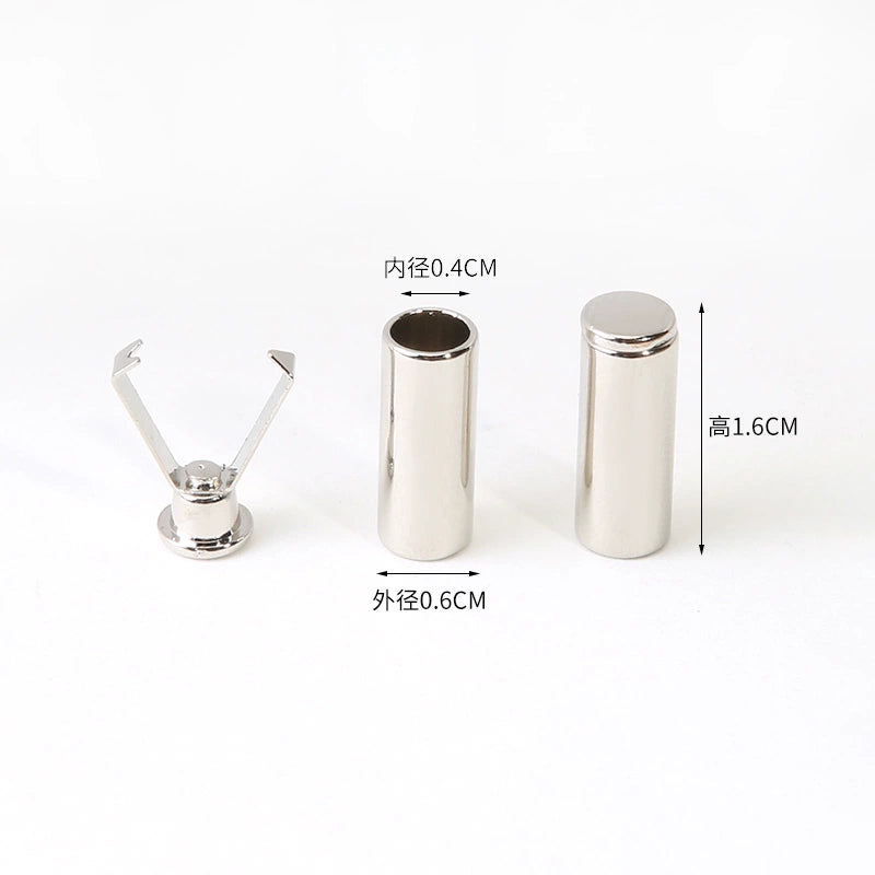 3548★ Hebilla de cabeza de metal de cuerda para ropa, pantalones, accesorios de cabeza de cuerda, suéter extraíble, sombrero, cuerda, pantalones deportivos, cordón de cintura, colgante