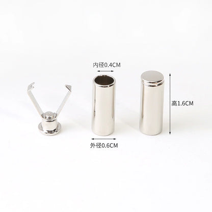 3548★ Hebilla de cabeza de metal de cuerda para ropa, pantalones, accesorios de cabeza de cuerda, suéter extraíble, sombrero, cuerda, pantalones deportivos, cordón de cintura, colgante