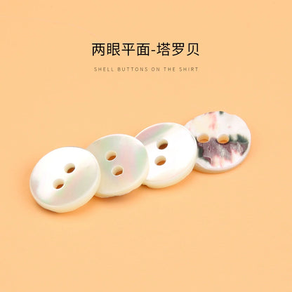 3310★  White shell buttons versatile exquisite high-end shirt POLO shirt buttons small buttons for men's and women's shirts and clothes