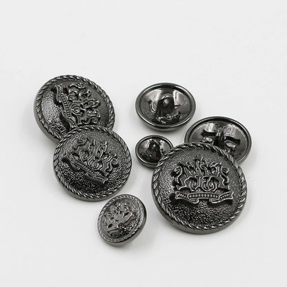 3346★  Versatile metal button shirt buttons clothing clothes tops blazers trench coats men's and women's pants buttons gold