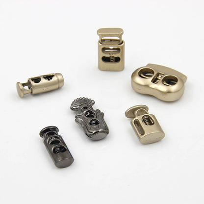 3542★ Hebilla de ajuste de campana de metal, hebilla de resorte de contracción de carga de suéter, hebilla de ajuste elástico, hebilla de cuerda, hebilla de cuerda, hebilla de nariz de cerdo