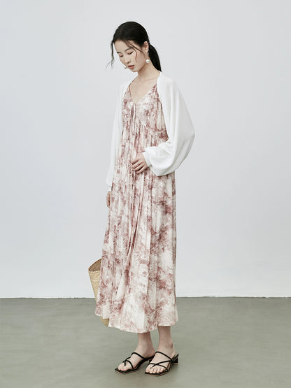 CAREMIND Ropa de otoño Diseño de camisa simple 100% Tencel Top chal versátil 