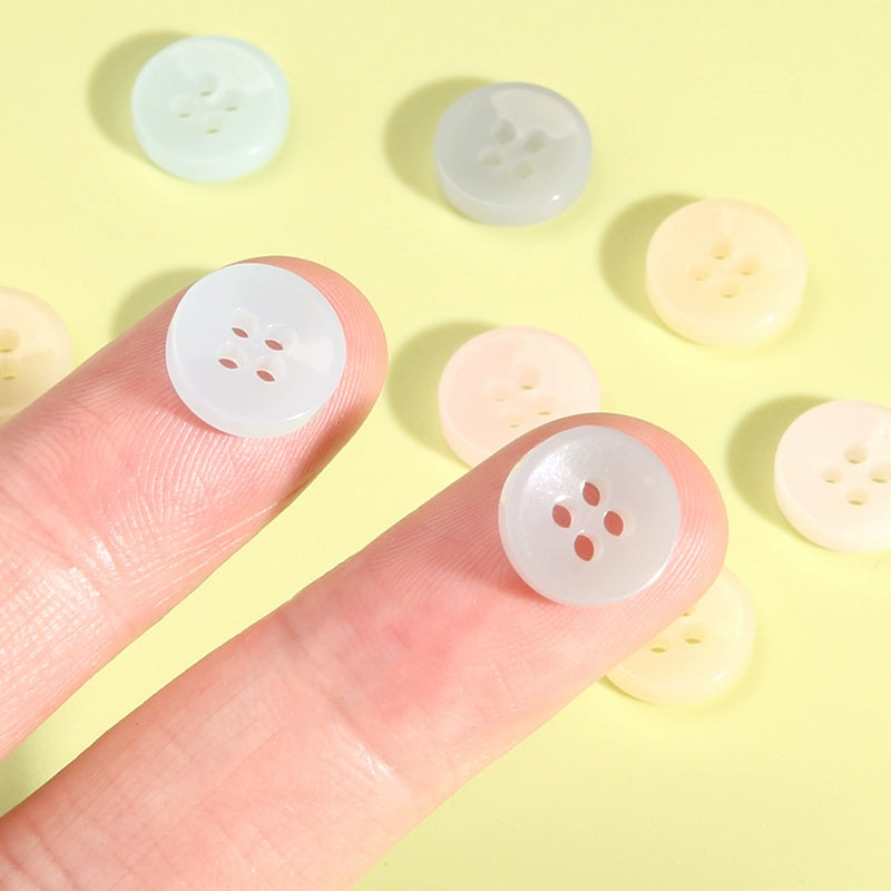 3332★  Four-eye round clothes decorative buttons men's and women's shirts cardigan shirt jacket top cuff buttons fashion buttons