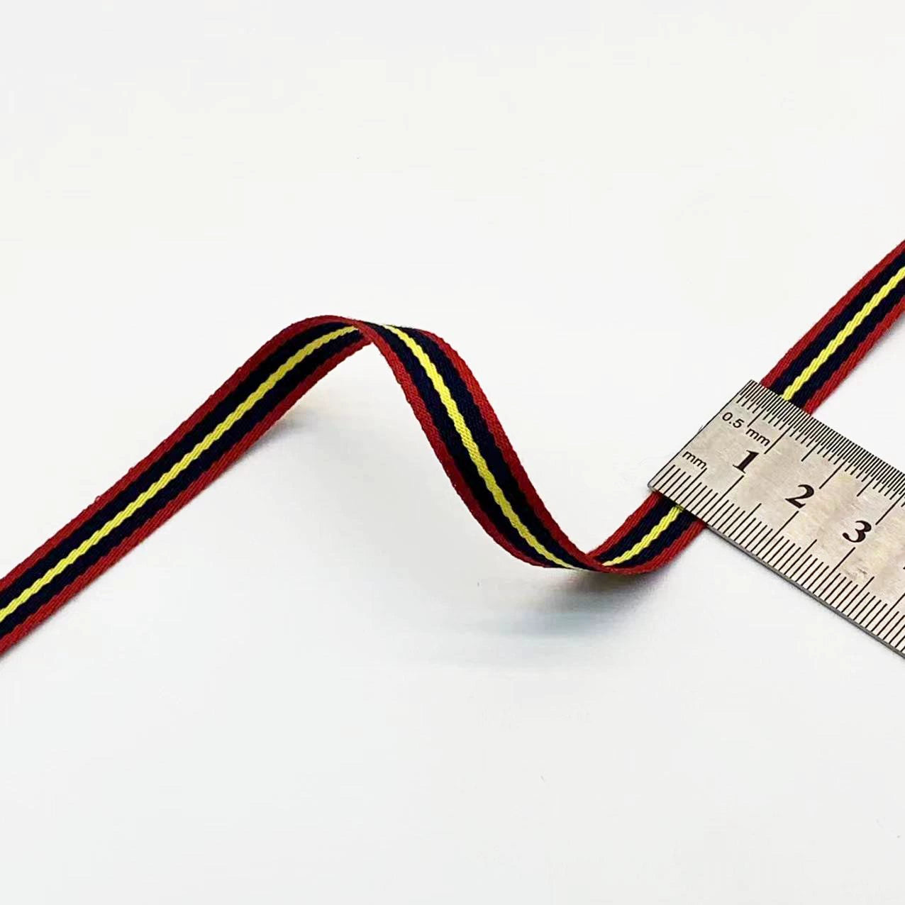 3885 Spot 1cm Accesorios de cintas de rayas, tiras para dobladillos, tiras para ribetes de pantalones, tiras laterales para ropa, textiles para el hogar, zapatos y sombreros Cintas DIY