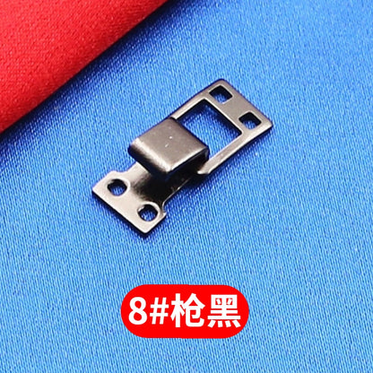 3509★ Botones de visón de metal, ganchos de hebilla, hebillas ocultas, hebillas colgantes, hebillas de cuello de estilo, botones de ropa de abrigo de piel de alta gama