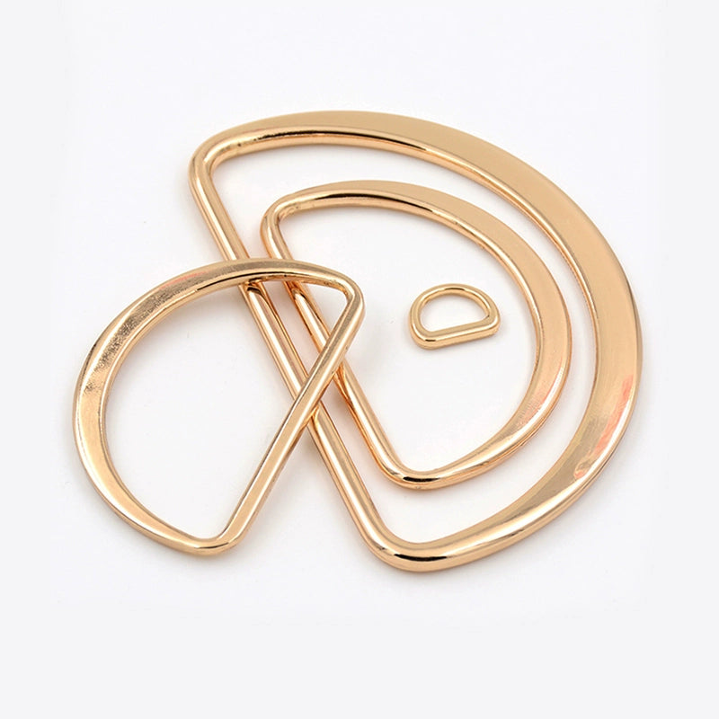 3521★ Botones de aro metálicos, zapatos, sombreros, bolsos, ropa, accesorios decorativos de ferretería, accesorios, círculos, correas, botones de aro