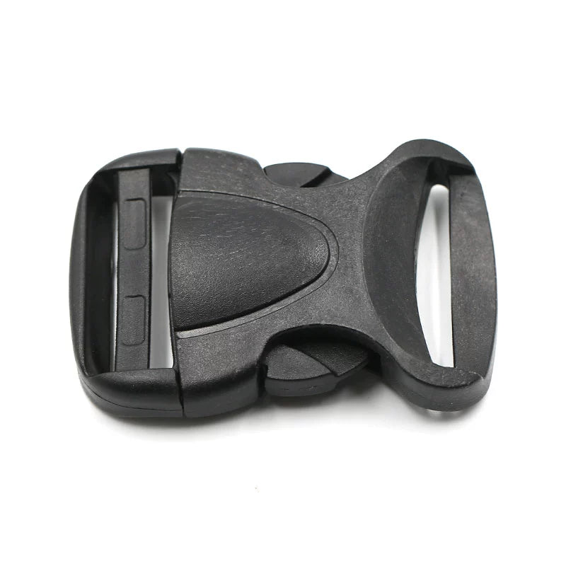 3522★ Hebilla de velcro Accesorios para equipaje Hebilla para madre Mochila escolar para exteriores Mochila de montañismo al aire libre Hebilla Botón negro