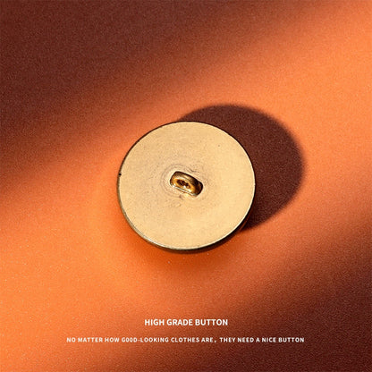 3266★  Gold crown buttons round versatile men's and women's tops clothes metal buttons high-end coats trench coats sweater buttons