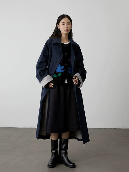 [Suéter de jardín] Chaqueta tipo cárdigan con cuello redondo y flores de colores de CAREMIND, top de punto clásico de otoño 