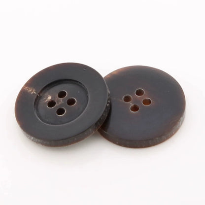 3417★  Real horn buttons clothes decorative buttons men and women trench coat coat sweater jacket top suit pants four-eye buttons