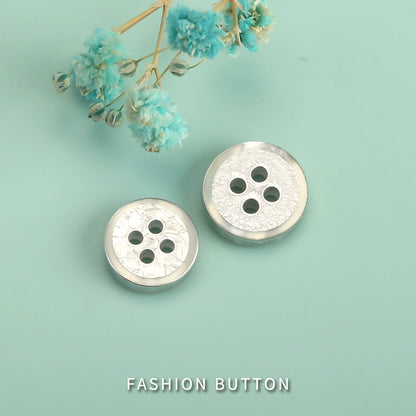 3336★  Shirt Button Resin Black and White Button Shirt Top Decoration High-end Men's and Women's Clothes Sewing Accessories Round Buttons