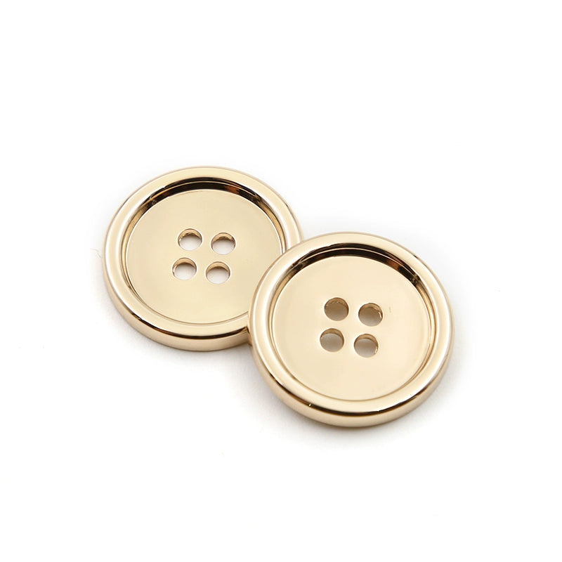 3389★  Replica necklace buttons Xiao Yi 11 four-eye button coat suit shirt accessories metal buttons