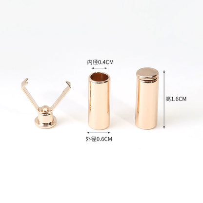 3548★ Hebilla de cabeza de metal de cuerda para ropa, pantalones, accesorios de cabeza de cuerda, suéter extraíble, sombrero, cuerda, pantalones deportivos, cordón de cintura, colgante