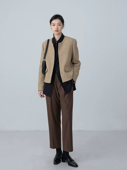 [Cayendo en el otoño] Camisa negra CAREMIND Premium Sense MAX Top minimalista misterioso y capaz Otoño 