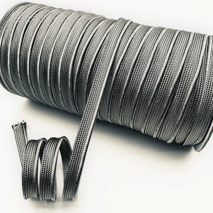 3849 Spot 39 colores 1 cm borde fino cinta maestra de seda brillante tira de brotes ribete cuerda borde incrustado tira cincha accesorios de ropa