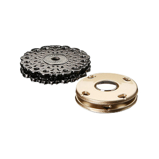 3483★ Botones de abrigo Botones ocultos de color Botones de madre Botones de mujer de lana Botones grandes redondos de ropa Botones de metal de cachemira