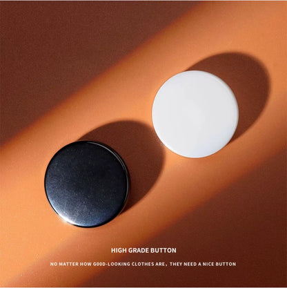 3269★  Premium White Ceramic Button Men's and Women's Fashion Shirt Button Clothing Accessories High-end Suit Pants Button