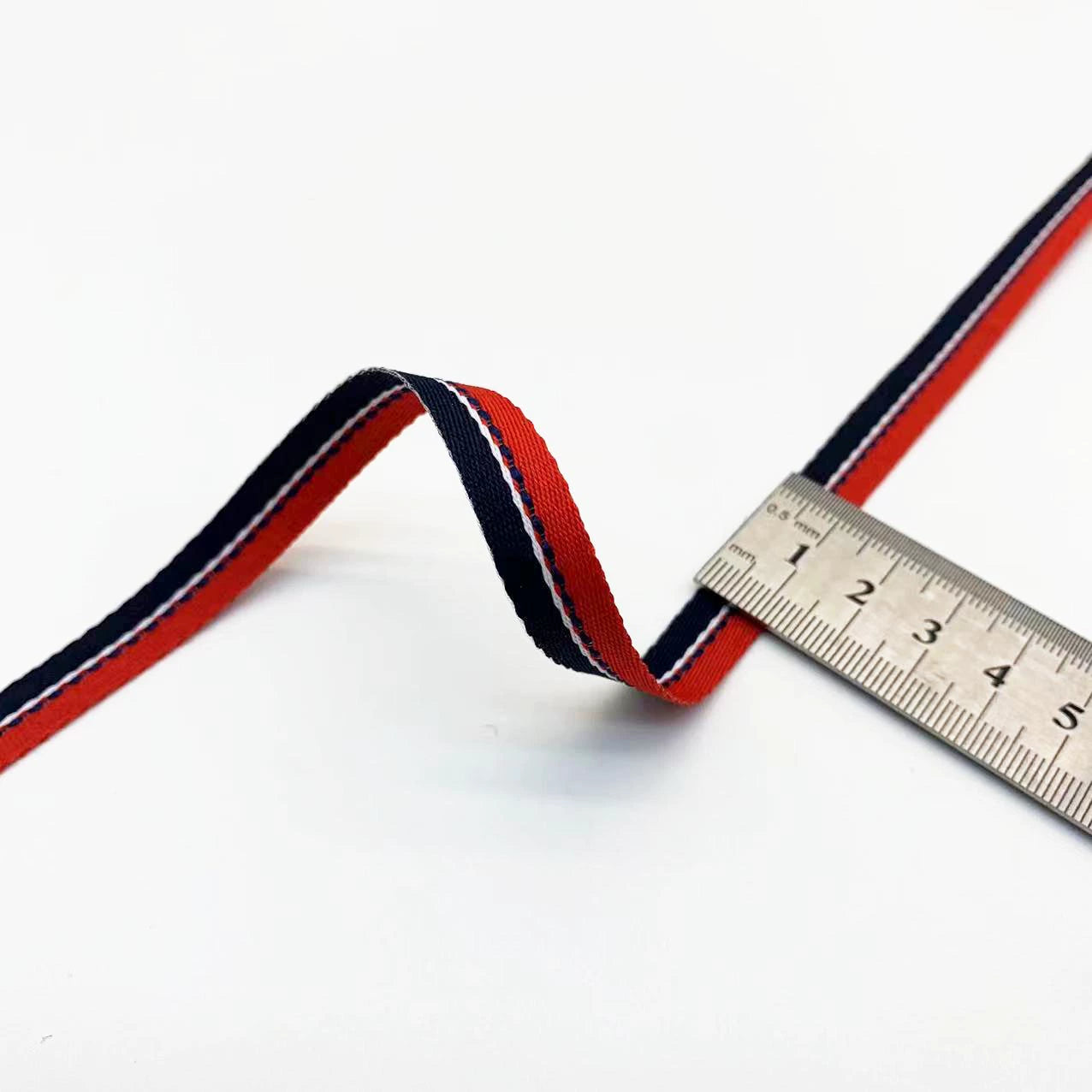 3885 Spot 1cm Accesorios de cintas de rayas, tiras para dobladillos, tiras para ribetes de pantalones, tiras laterales para ropa, textiles para el hogar, zapatos y sombreros Cintas DIY