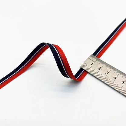 3885 Spot 1cm Accesorios de cintas de rayas, tiras para dobladillos, tiras para ribetes de pantalones, tiras laterales para ropa, textiles para el hogar, zapatos y sombreros Cintas DIY