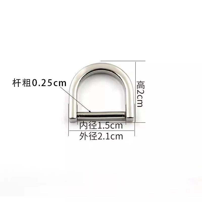 3518★ Botones para bolsos de mujer, accesorios para bolsos, tornillos, herrajes, hebillas metálicas DIY, tornillos, botones D, botones de ajuste, botones de herradura