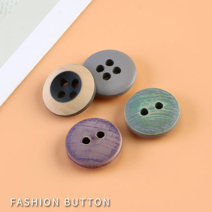 3329★  Fashion blouse buttons clothes cuffs small fragrant decorative buttons high-end cardigan sweater wooden round buttons