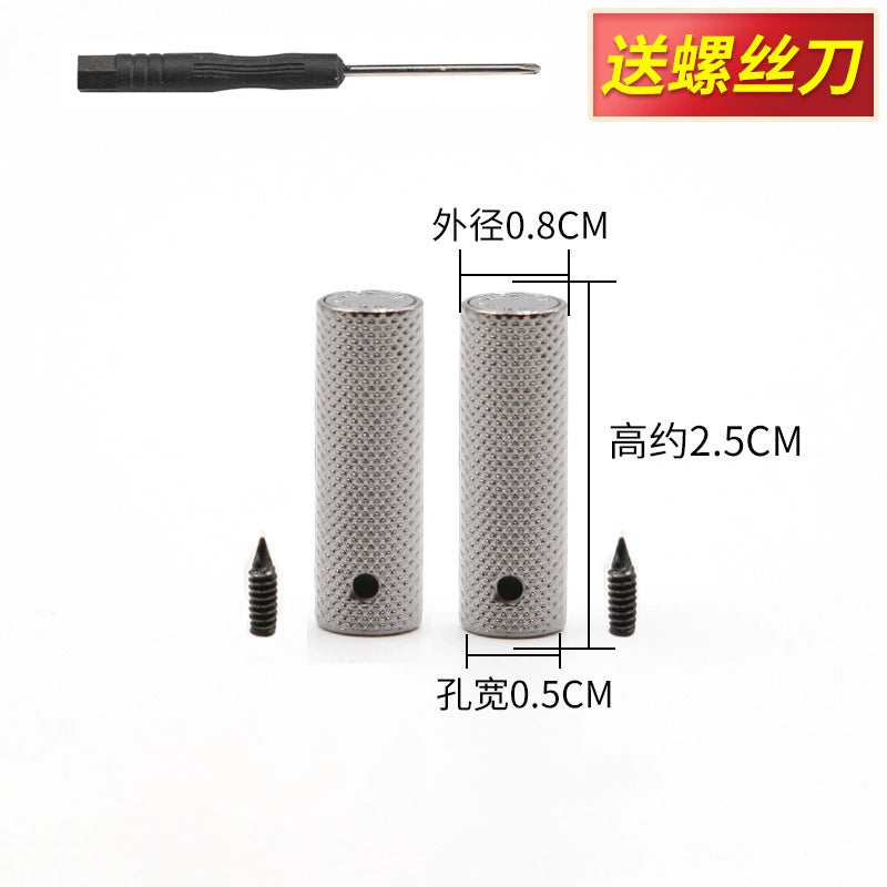 3538★ Accesorios de cuerda Suéter de cabeza de metal Sombrero Correa de cordón Hebilla de cabeza de cuerda Botón Ropa Cintura Hebilla de cuerda